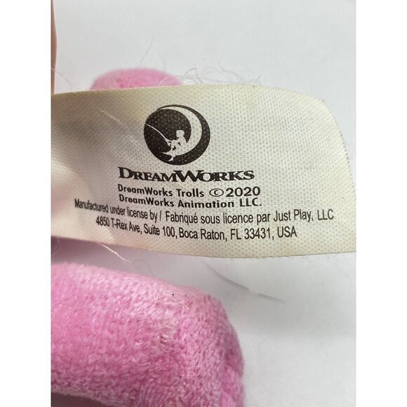 DreamWorks Trolls World Tour Movie Poppy Plush Doll 9” 2020 blue Dress - Picture 5 of 8